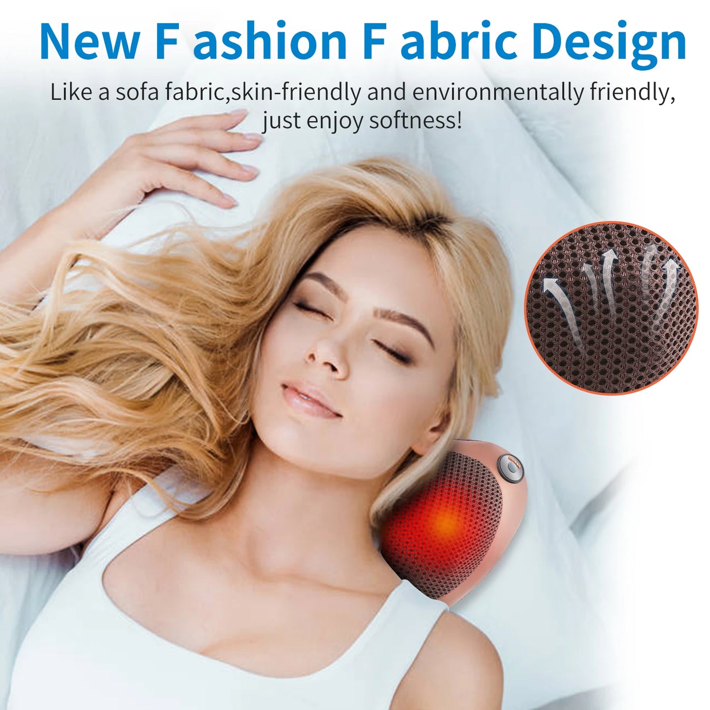 PillowRevive 3 level Electric Neck Massage Pillow